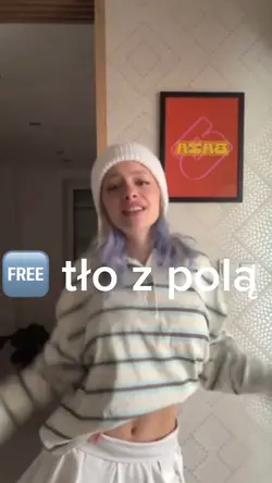 Free tło z polą