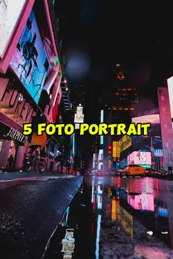 5 foto portrait