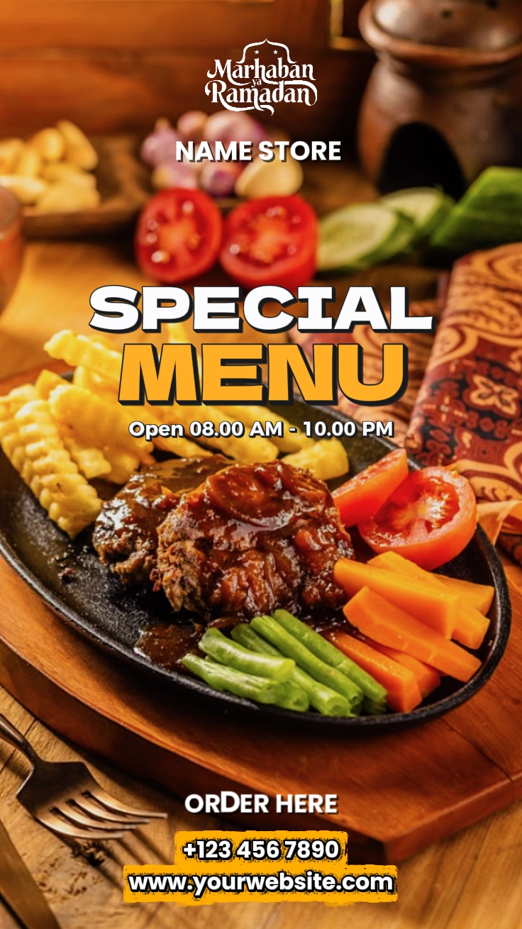 Menu spesial