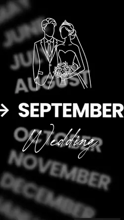 SEPTEMBER WEDDING