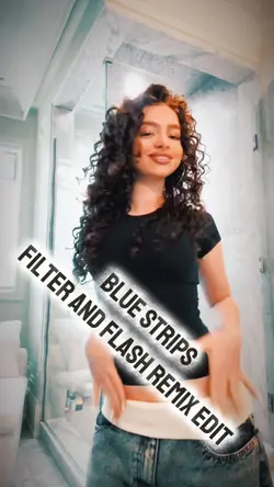 Blue Strips | Flash 