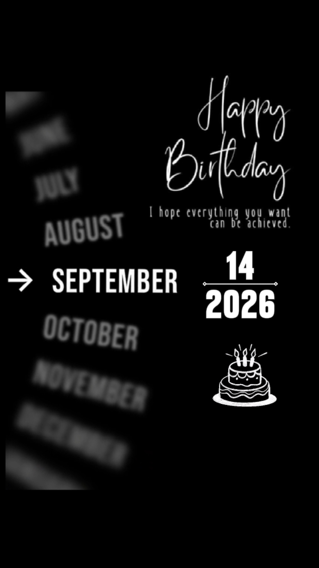 ANNIVERSAIRE LOVE 14 SEPTEMBRE
