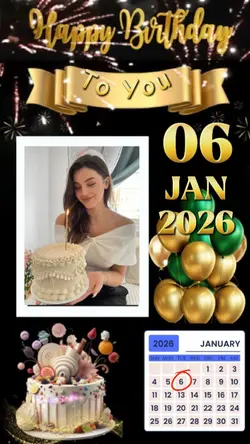 BIRTHDAY 06 JANUARY 