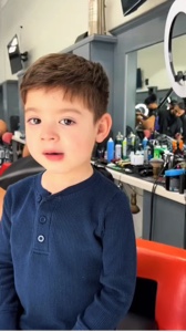 Cheveux d'enfants
