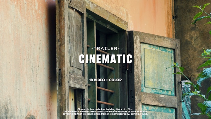 Bande-annonce Cinématique