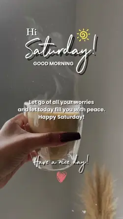 Hi Saturday ❤️