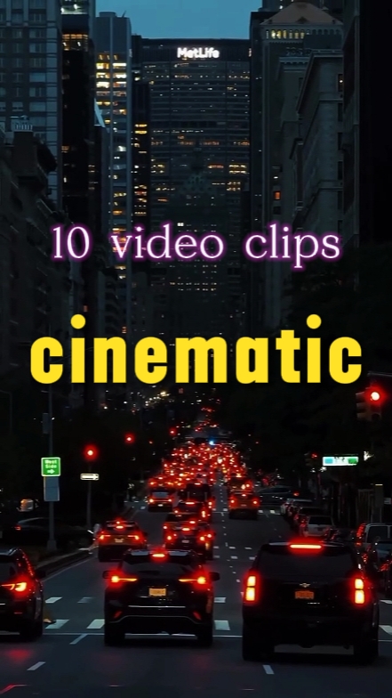 10 clip cinematic