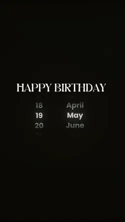 19 may birthday