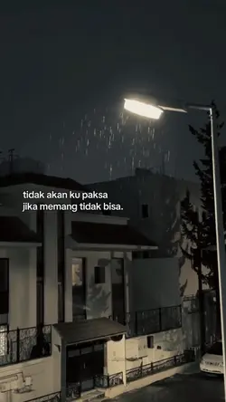 tidak akan kupaksa