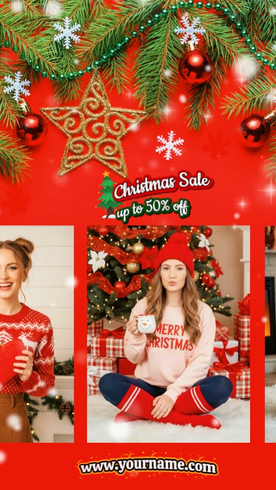 Tendencia de rebajas navideñas
