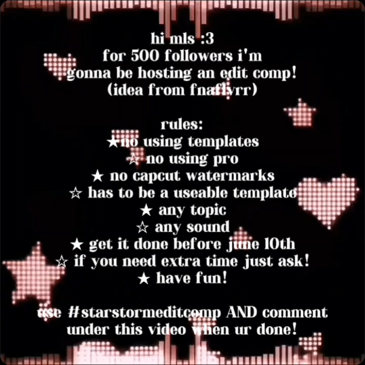 500 edit comp!