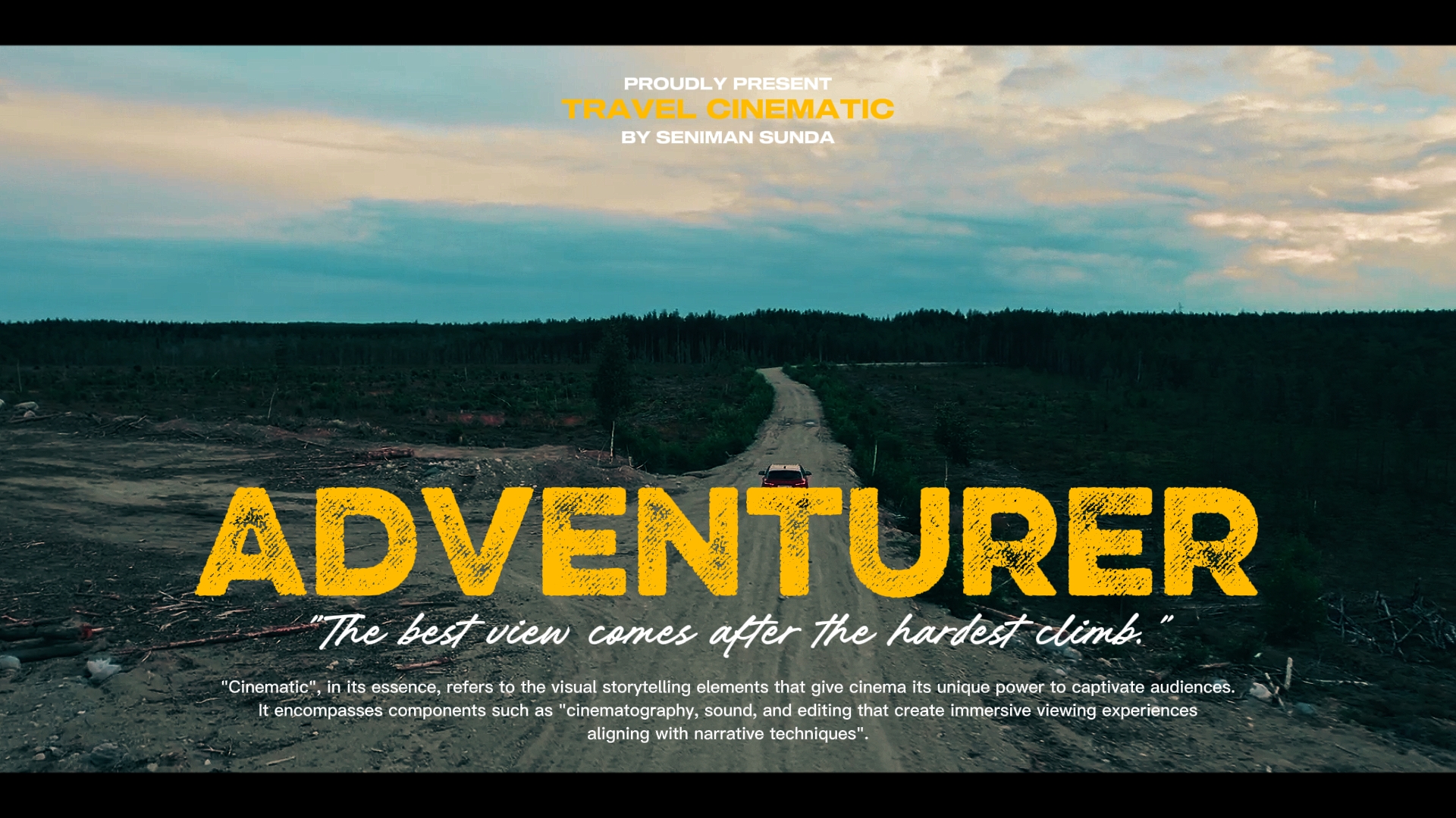 Adventurer Cinematic
