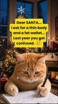 Dear SANTA...
I ask