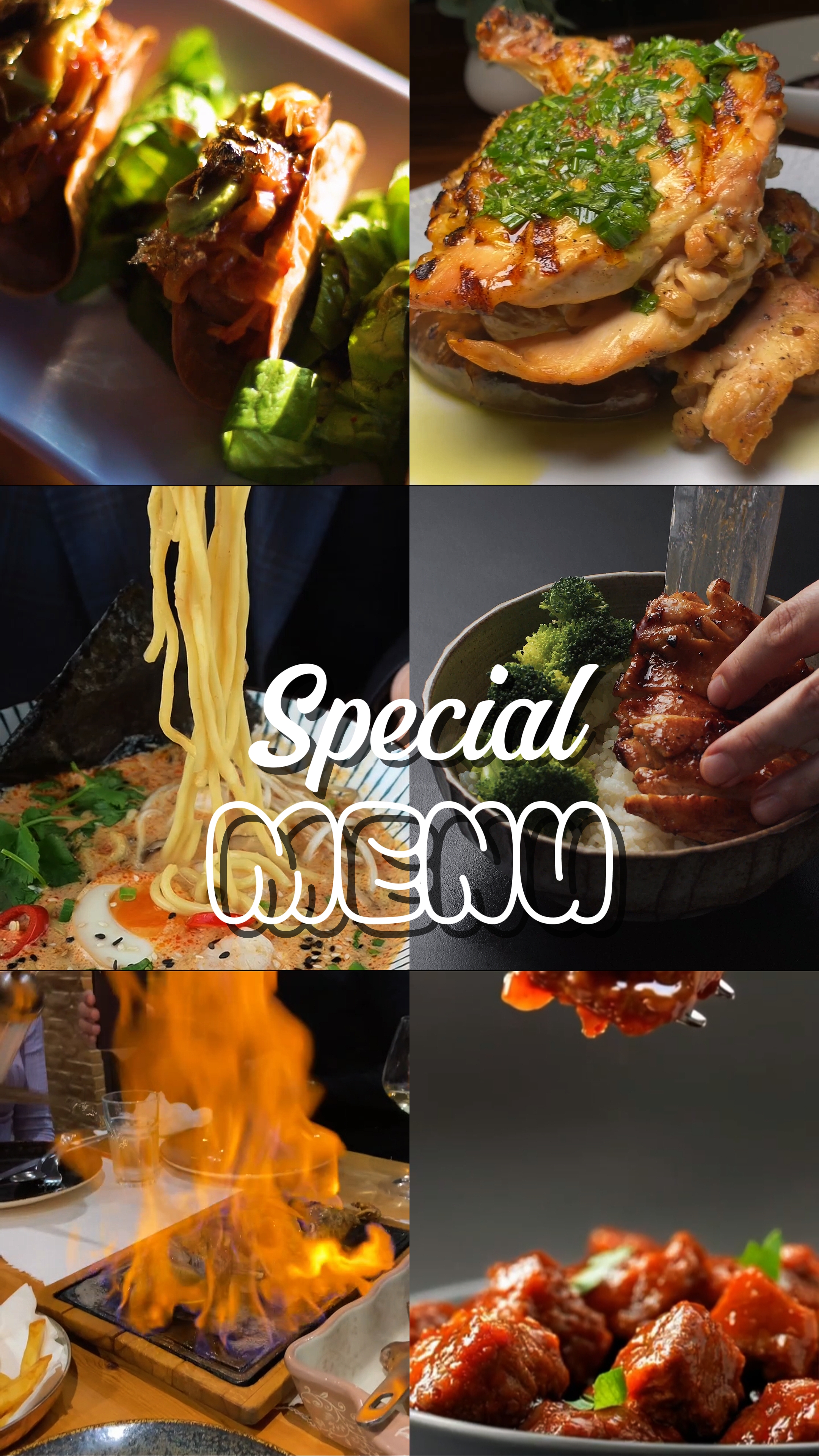 MENÚ ESPECIAL