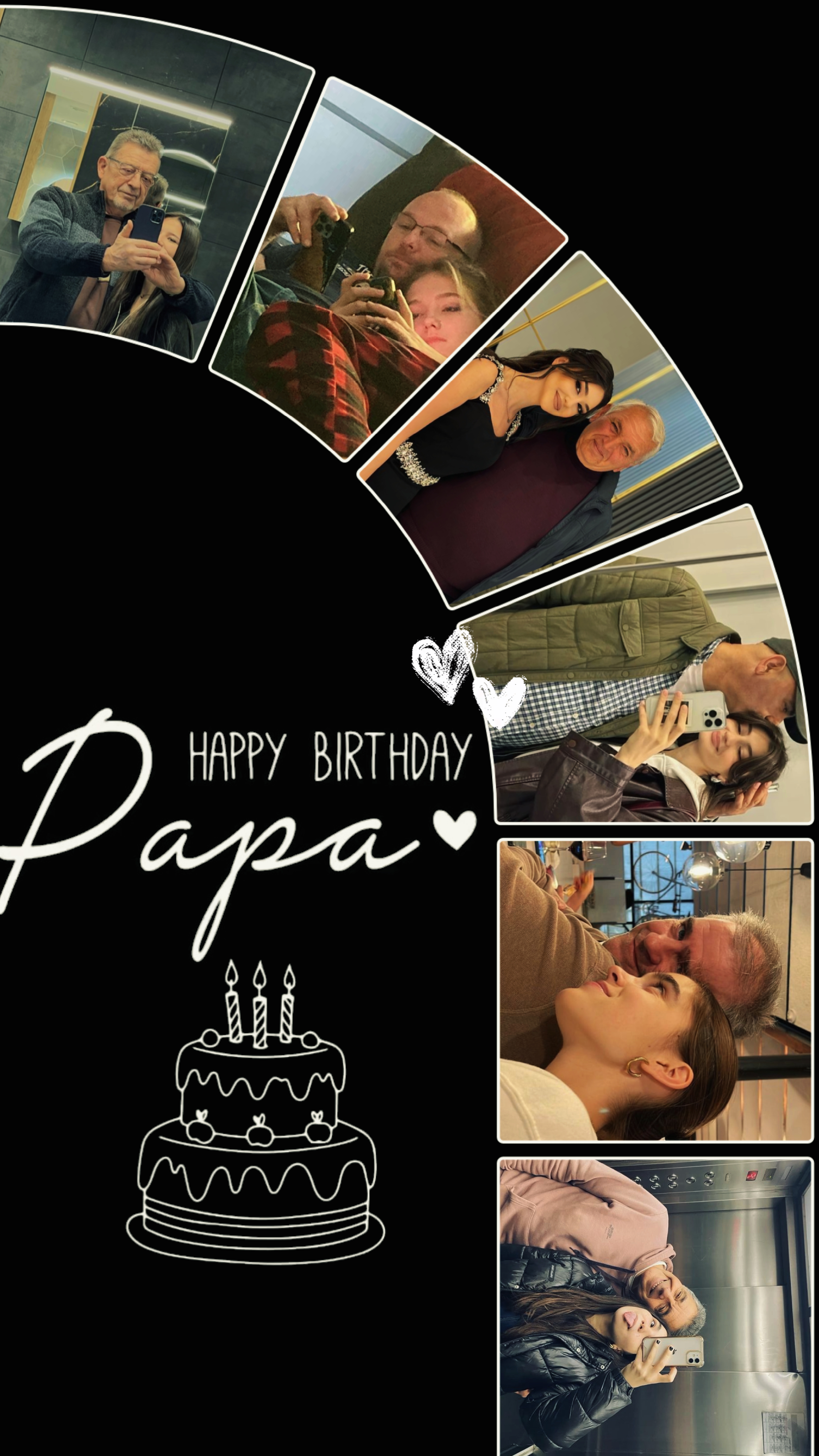 Feliz aniversário PAPAI