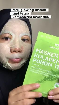 Cahaya putih masker
