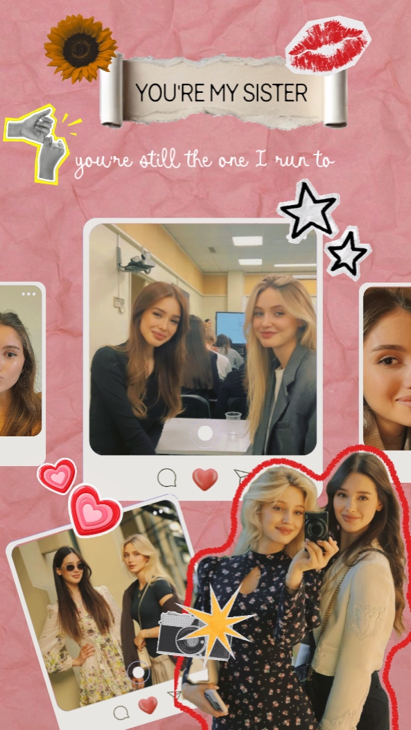 Meine Schwester Collage