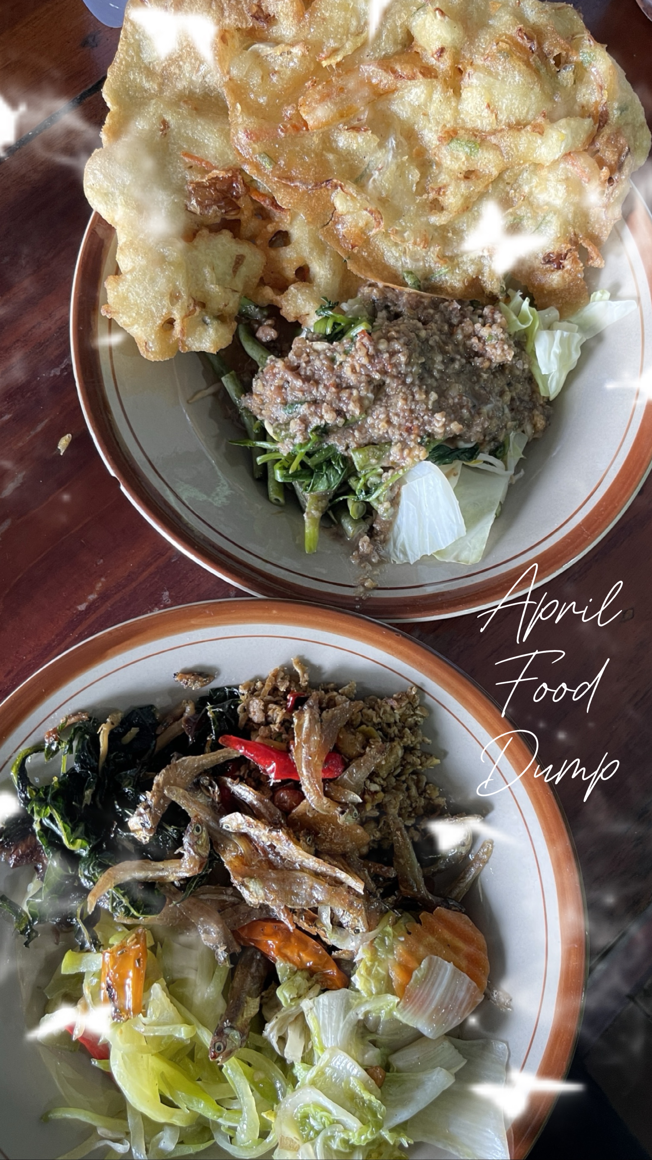 Dump Makanan April | Mencampur