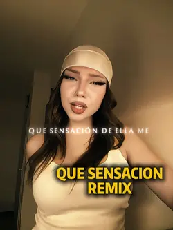 QUE SENSACION-REMIX