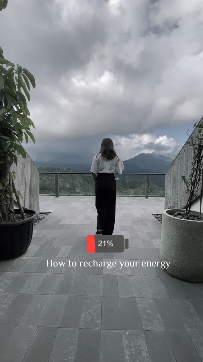Laden Sie Ihre Energie wieder auf