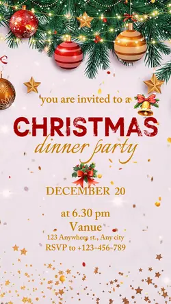 christmas invitation