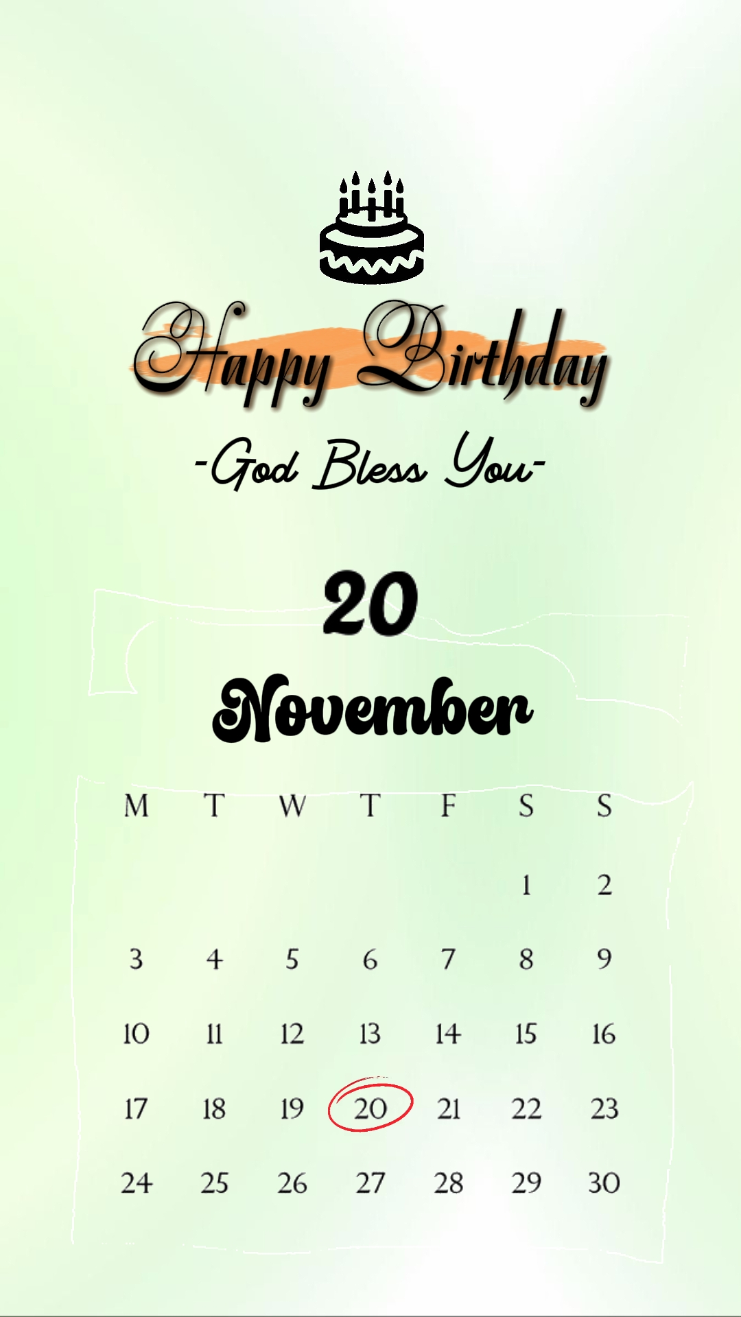 HBD 20. November