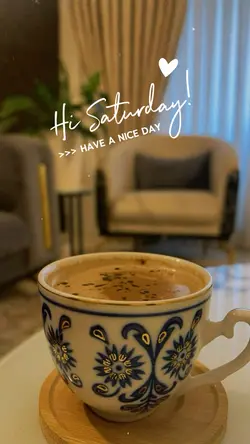 Hi Saturday 🤍