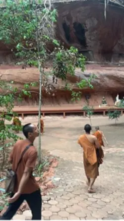 Monk mountain temple