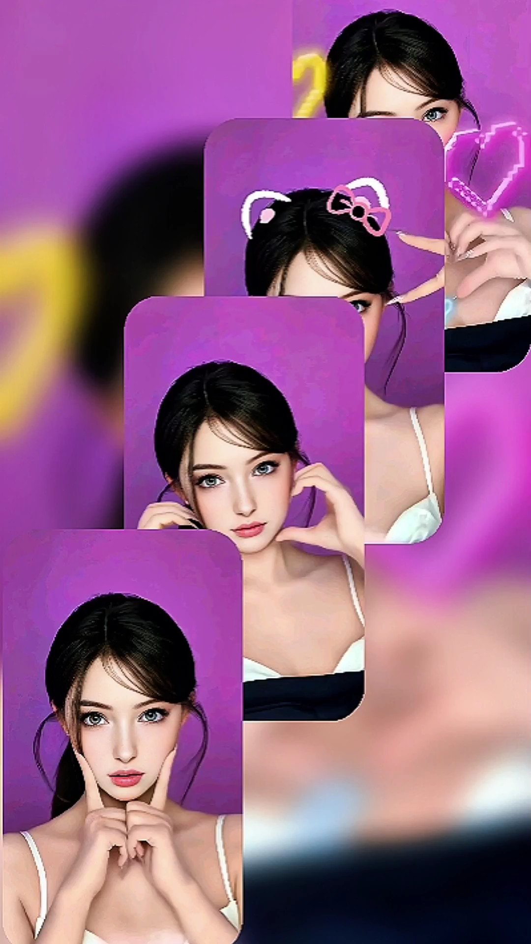 Trend floating card