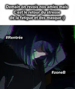 La rentrée ..