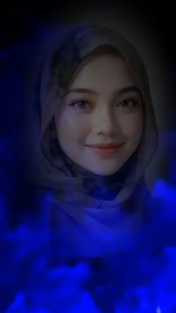 smoke blue efek 