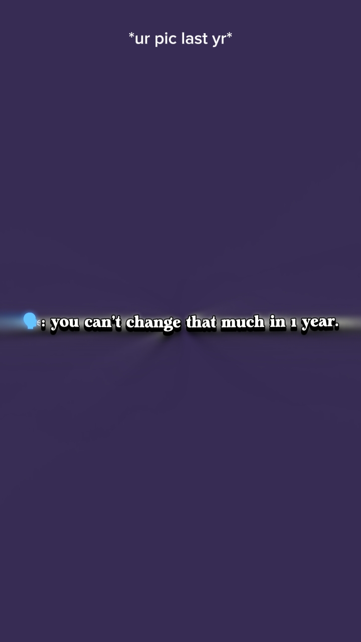 You can't change