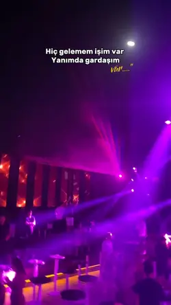 Hiç gelemem işim var