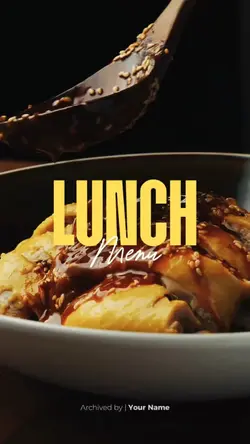 Lunch Menu