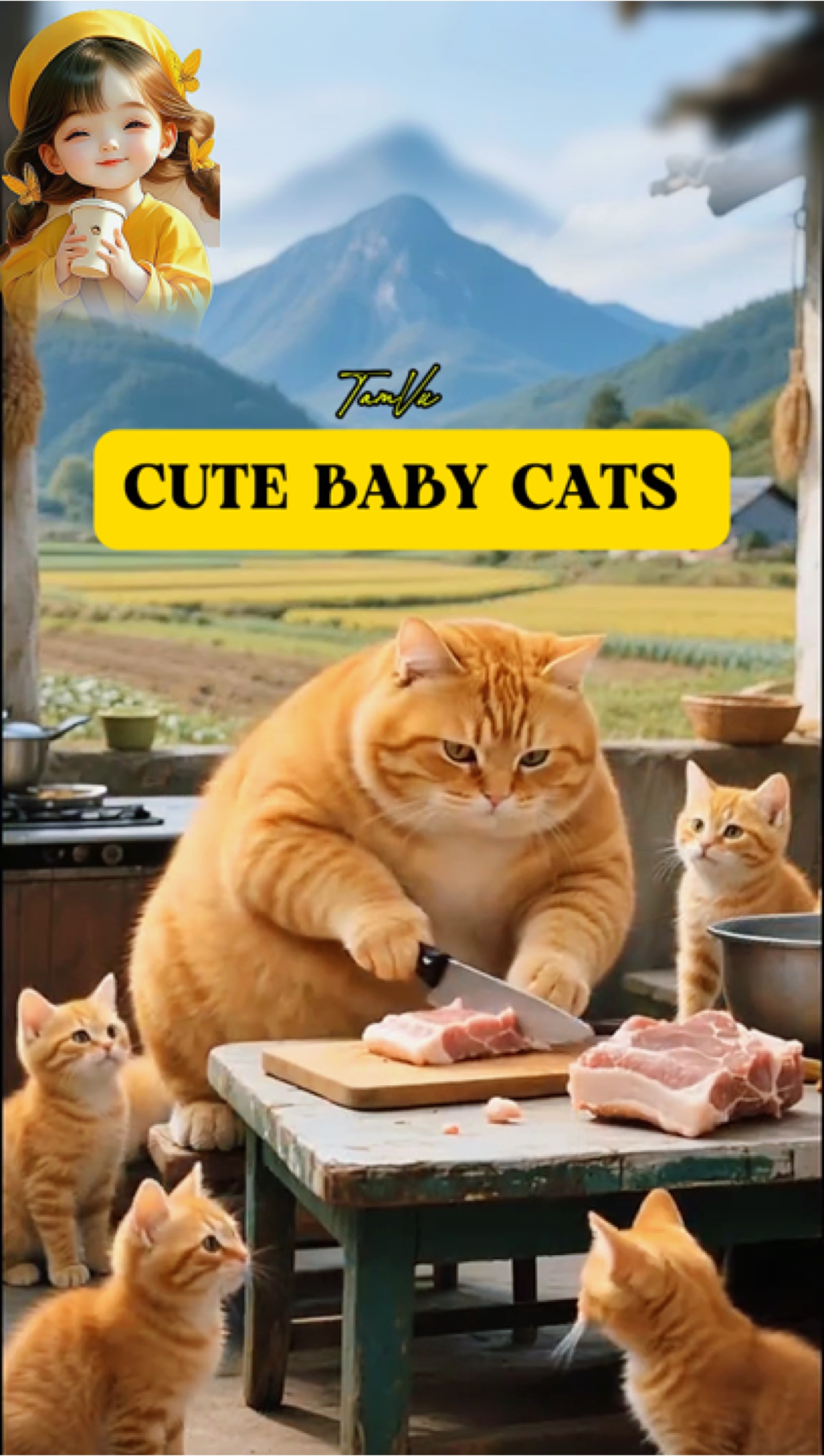 LINDOS GATOS BEBÉS 