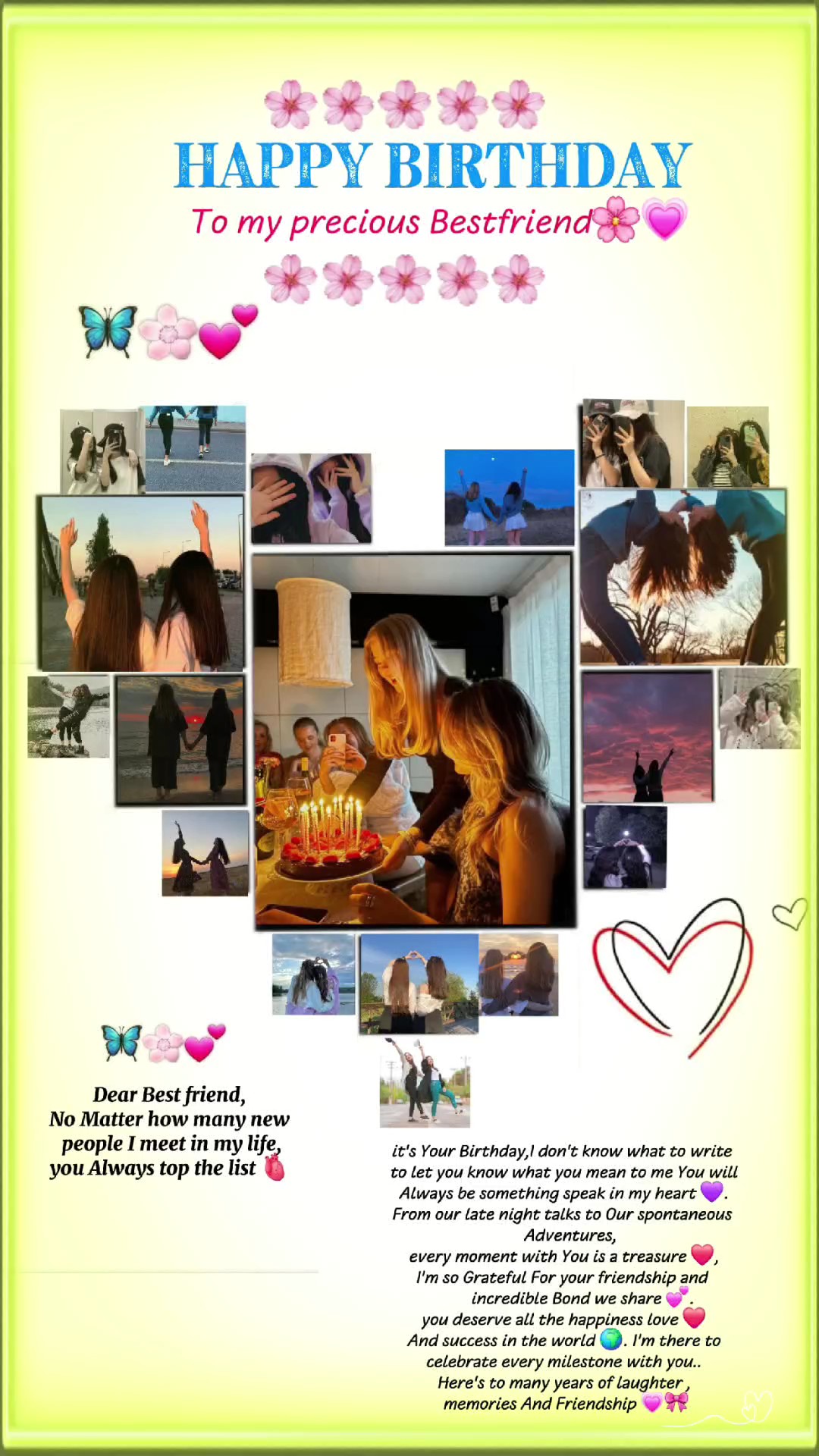 anniversaire mes amis