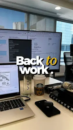 Back to work 