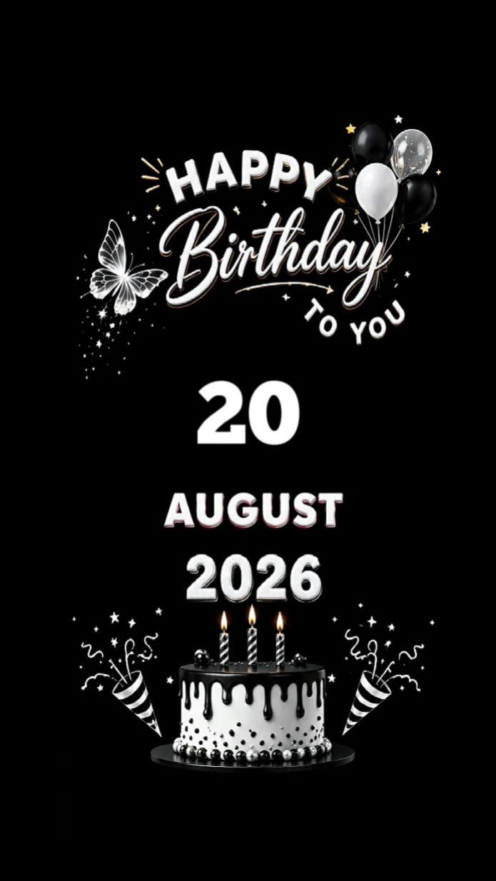 20 August Birthday 