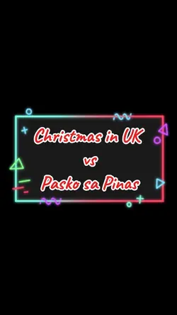Christmas vs Pasko 