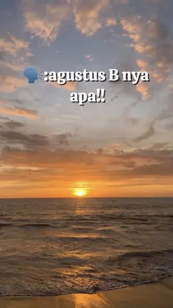 Agustus b nya apa