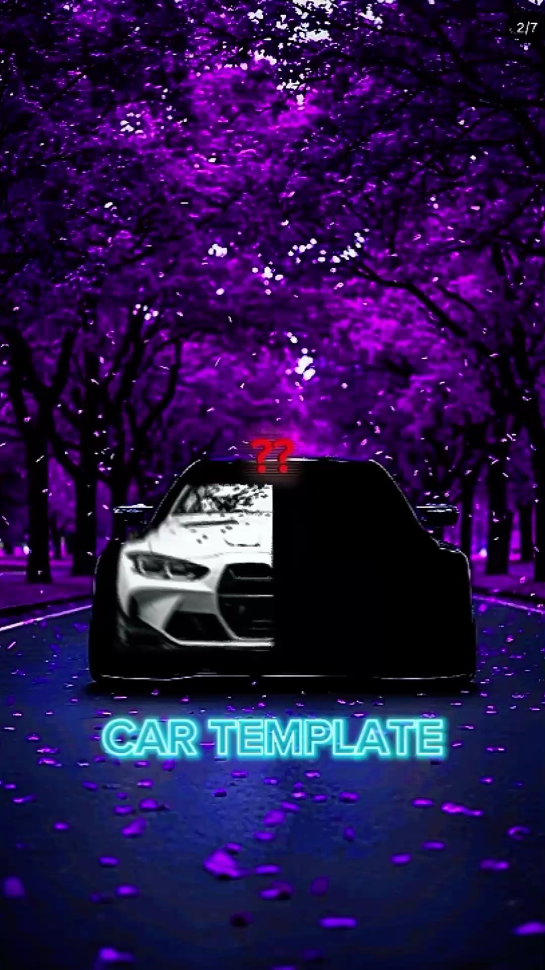 new car template