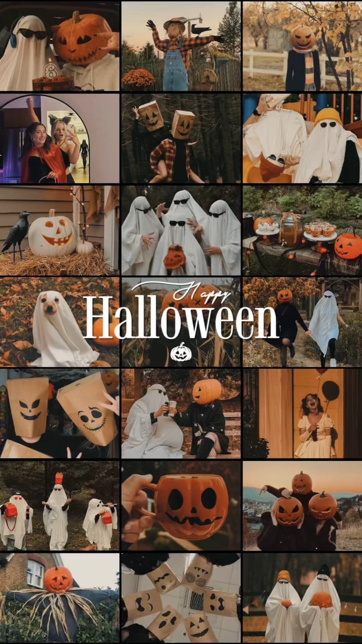 Halloween collage 👻