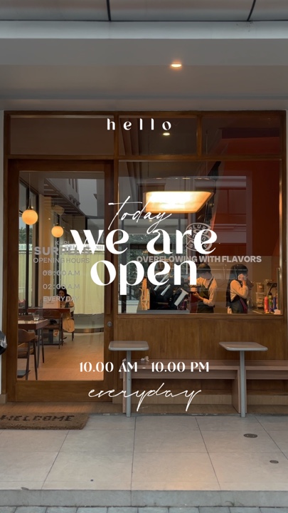 Hari Ini Kami Terbuka 