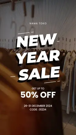 promo: new year sale
