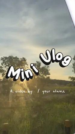 Sampul Mini Vlog