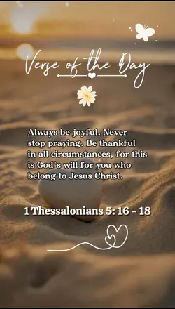 Never stop Praying