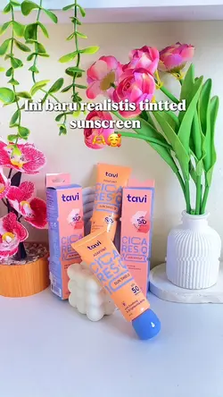 TAVI tinted sunscree