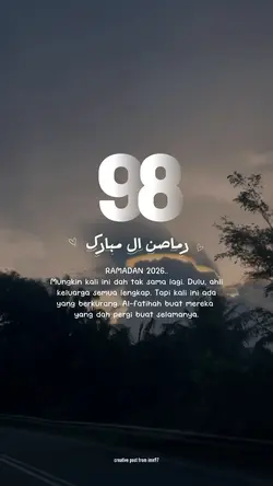 98 menuju Ramadan 