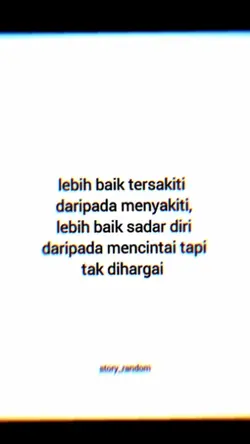 lebih baik tersakiti