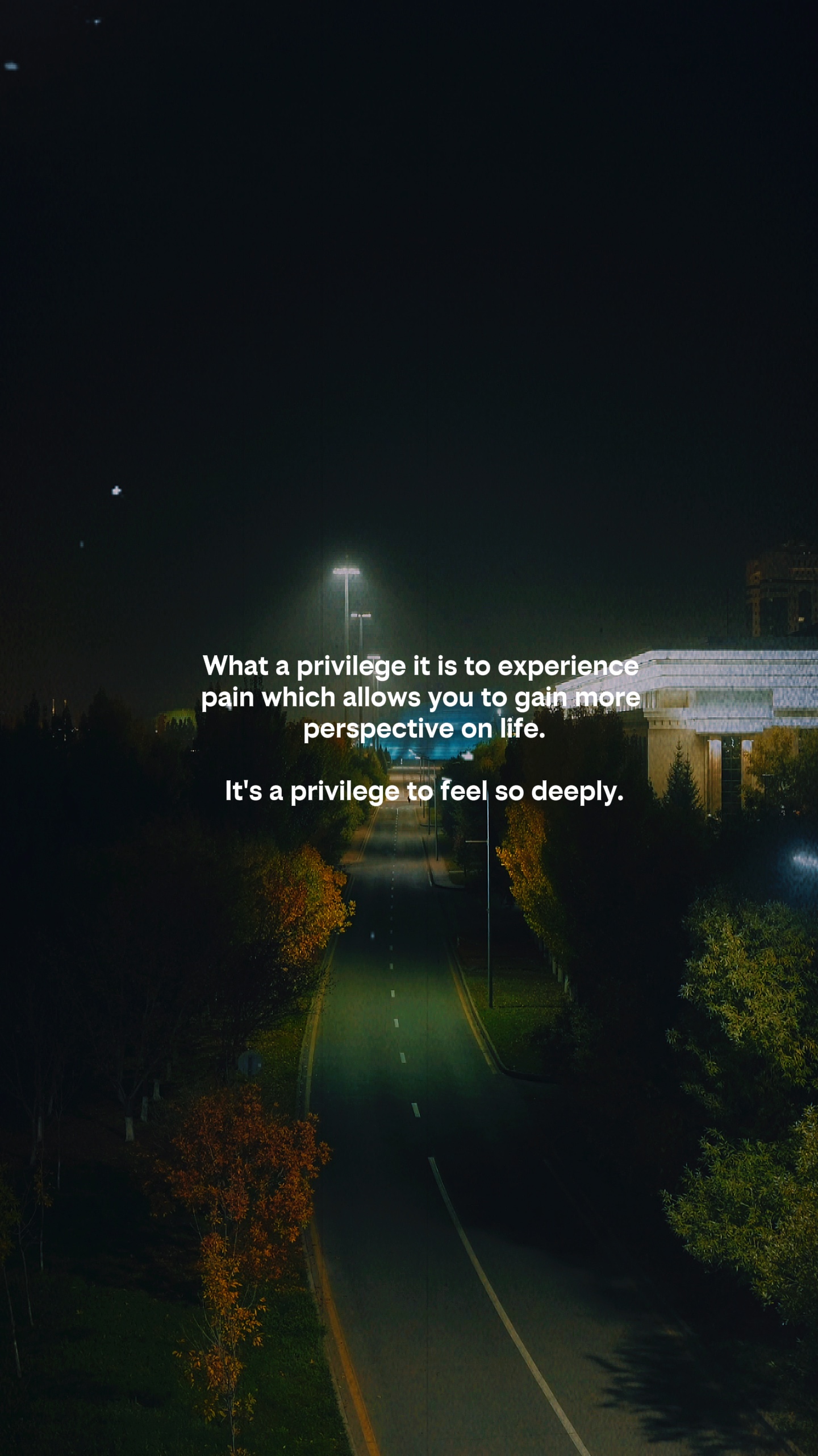 it’s a privilege 